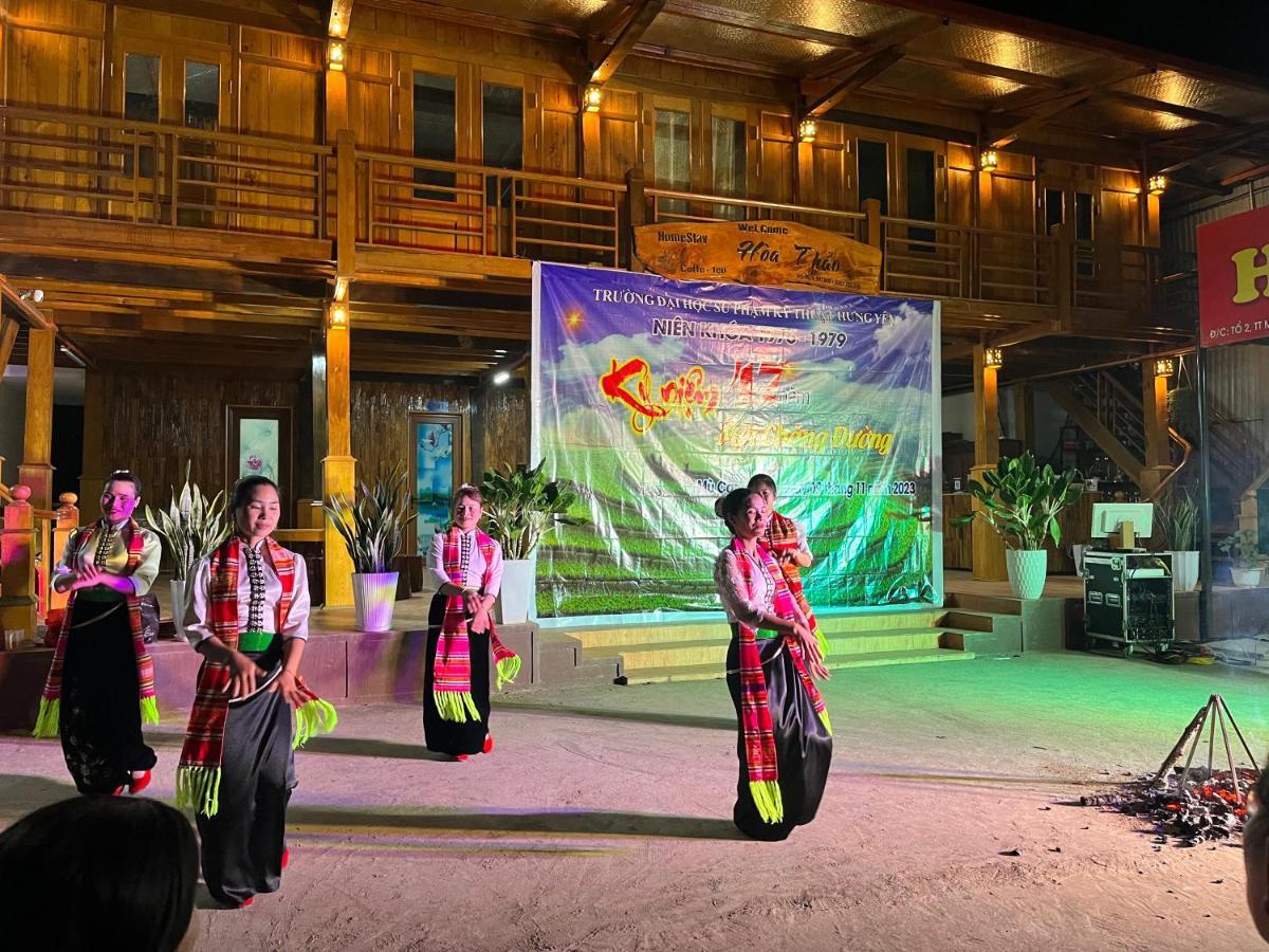 Homestay Hoa Thao - Bus ,Trek & Motorbike Mu Cang Chai Eksteriør bilde