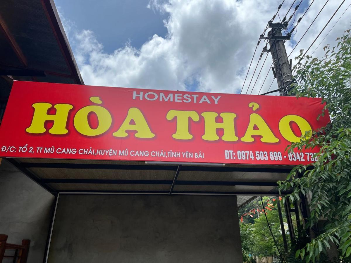 Homestay Hoa Thao - Bus ,Trek & Motorbike Mu Cang Chai Eksteriør bilde