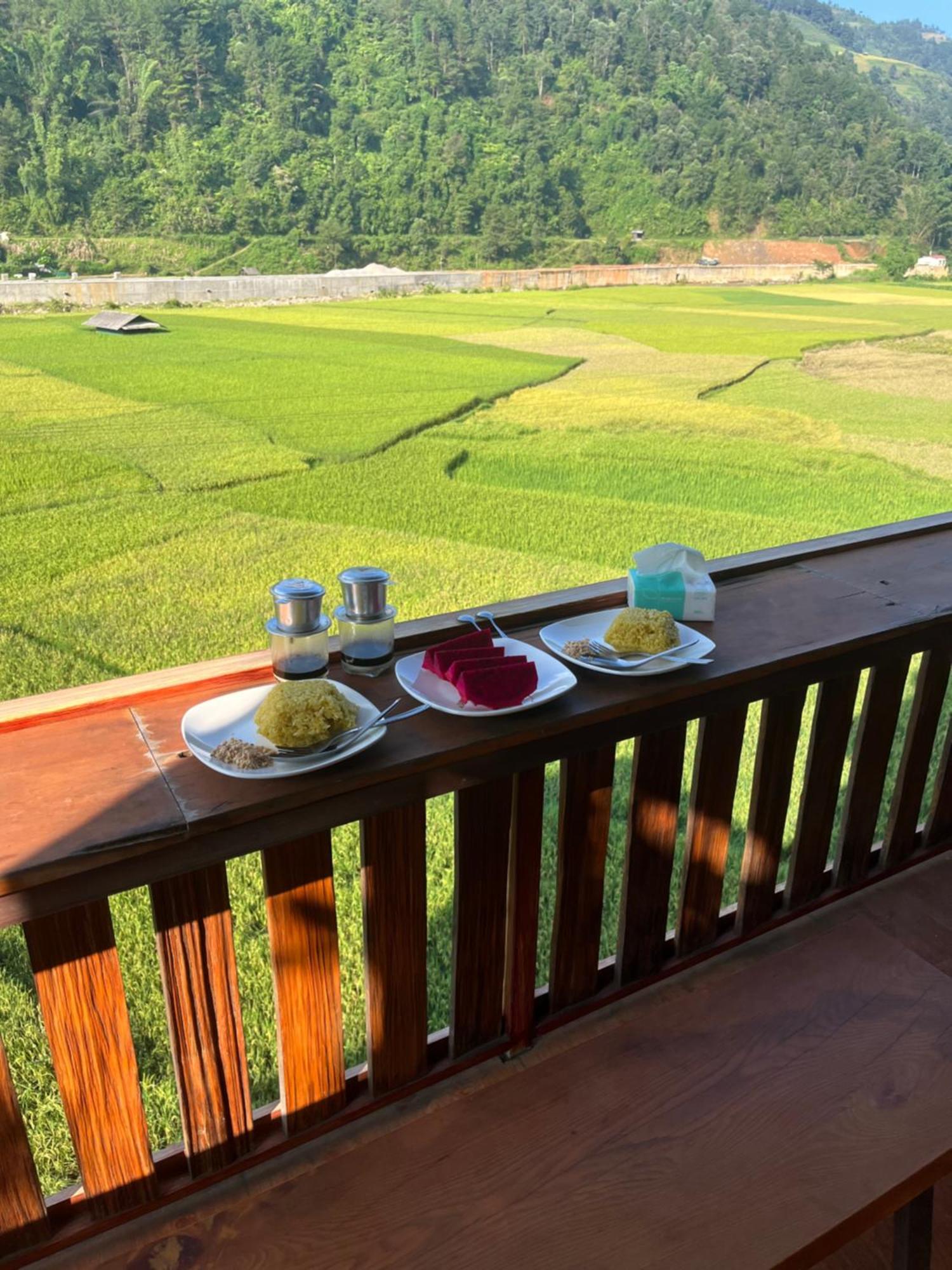 Homestay Hoa Thao - Bus ,Trek & Motorbike Mu Cang Chai Eksteriør bilde